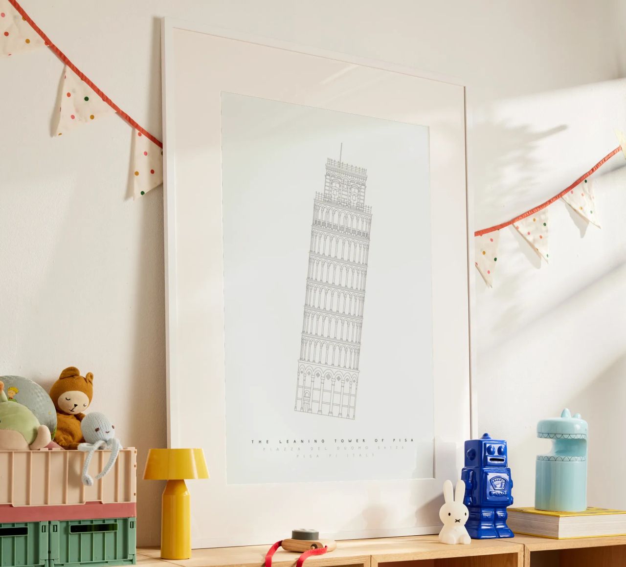 Tower Of Pisa poster de Mat Voyce