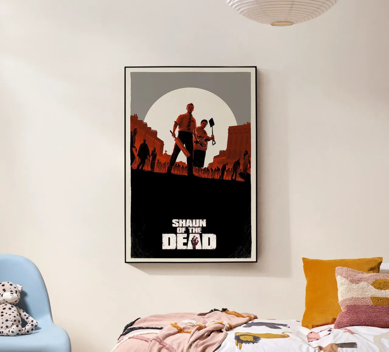 Shaun of the Dead Movie plexiglass da Attaboy Dsgn