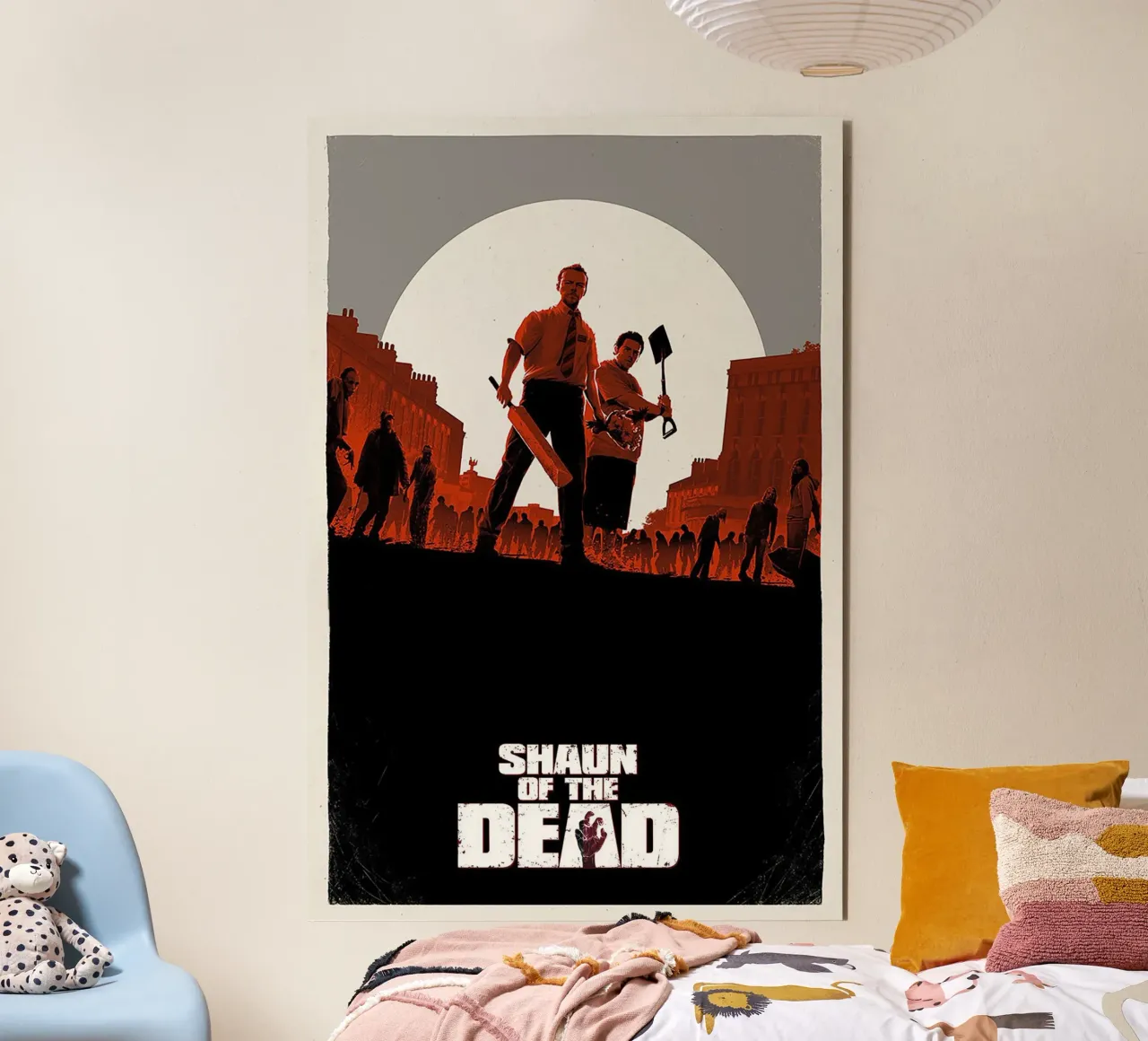 Shaun of the Dead Movie alluminio dibond da Attaboy Dsgn