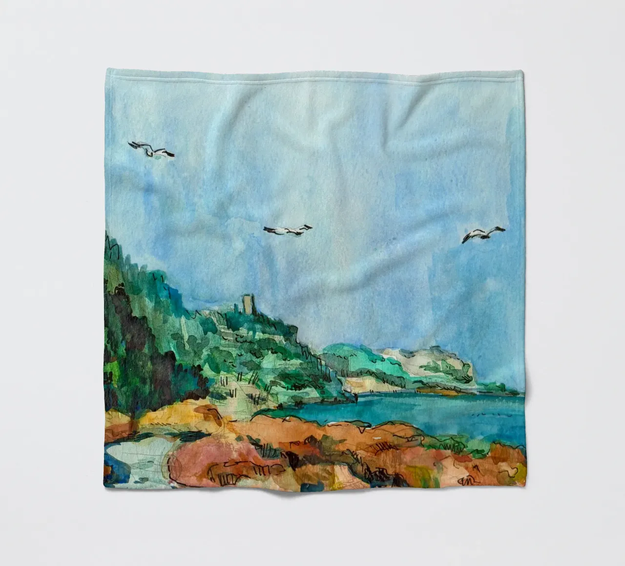 Cove in Peniscola coperta in pile da C.WILL