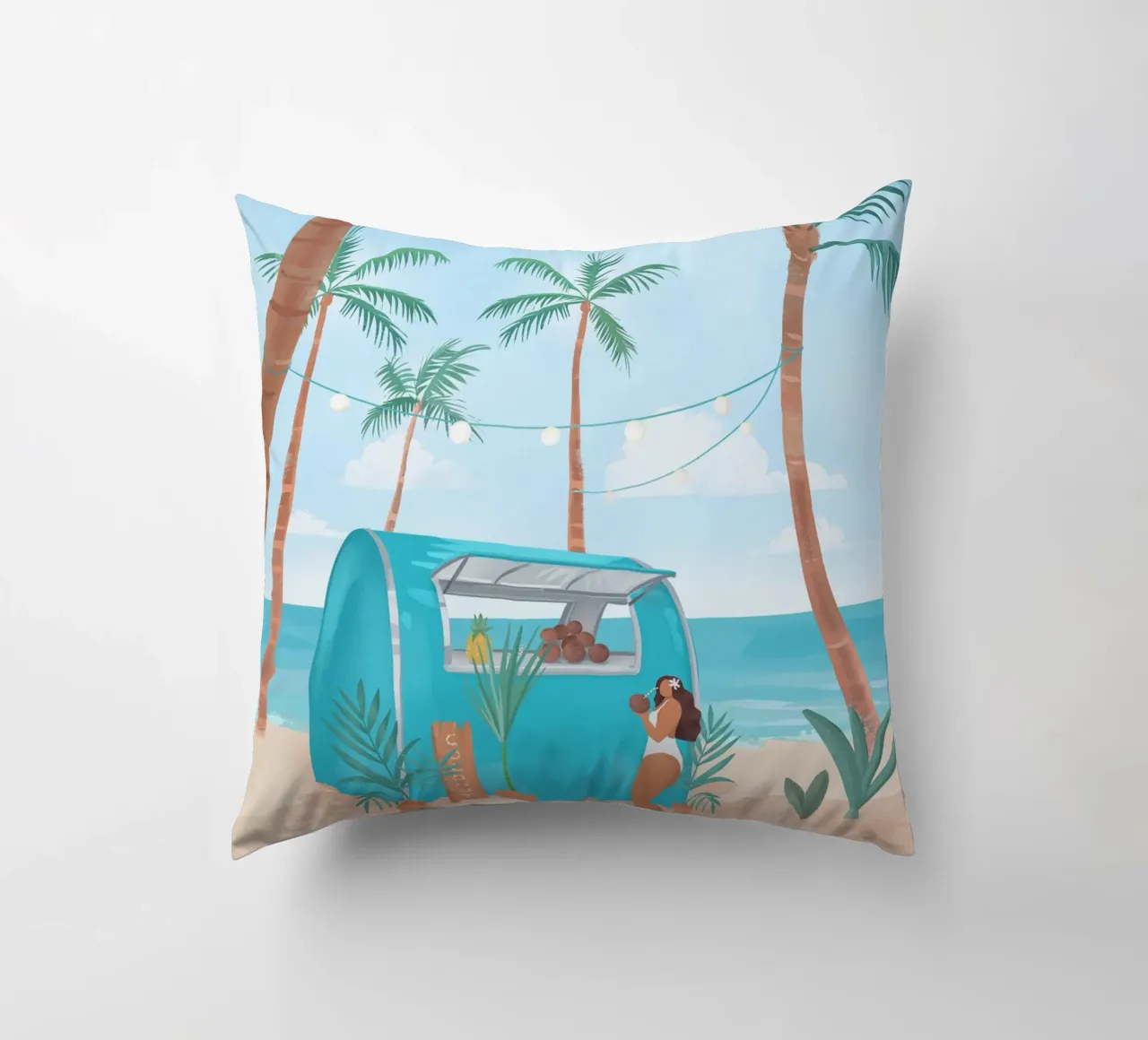 Bora Bora cuscino da PetrArts