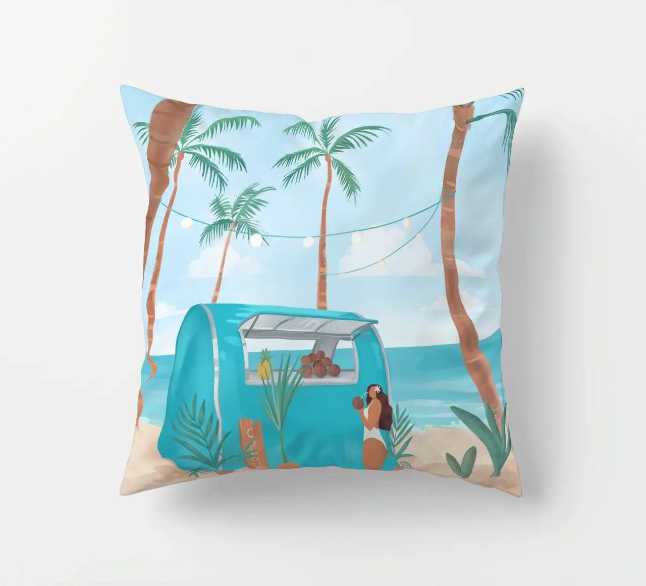 Bora Bora cuscino da PetrArts