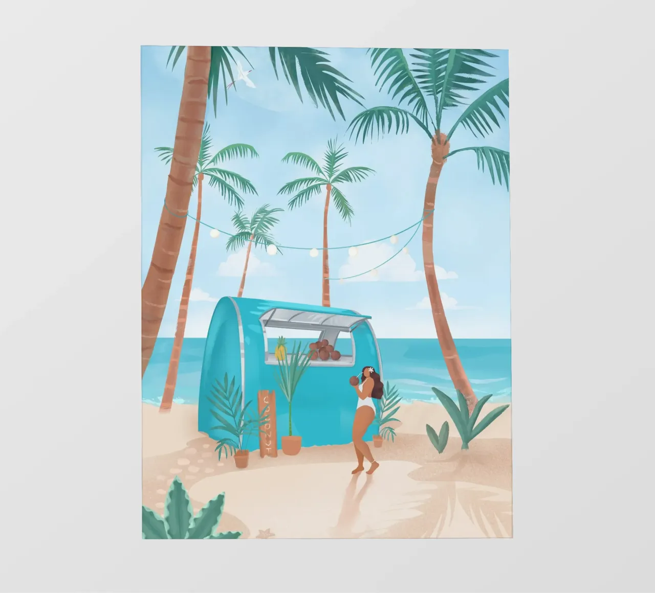 Bora Bora telo in pvc da PetrArts