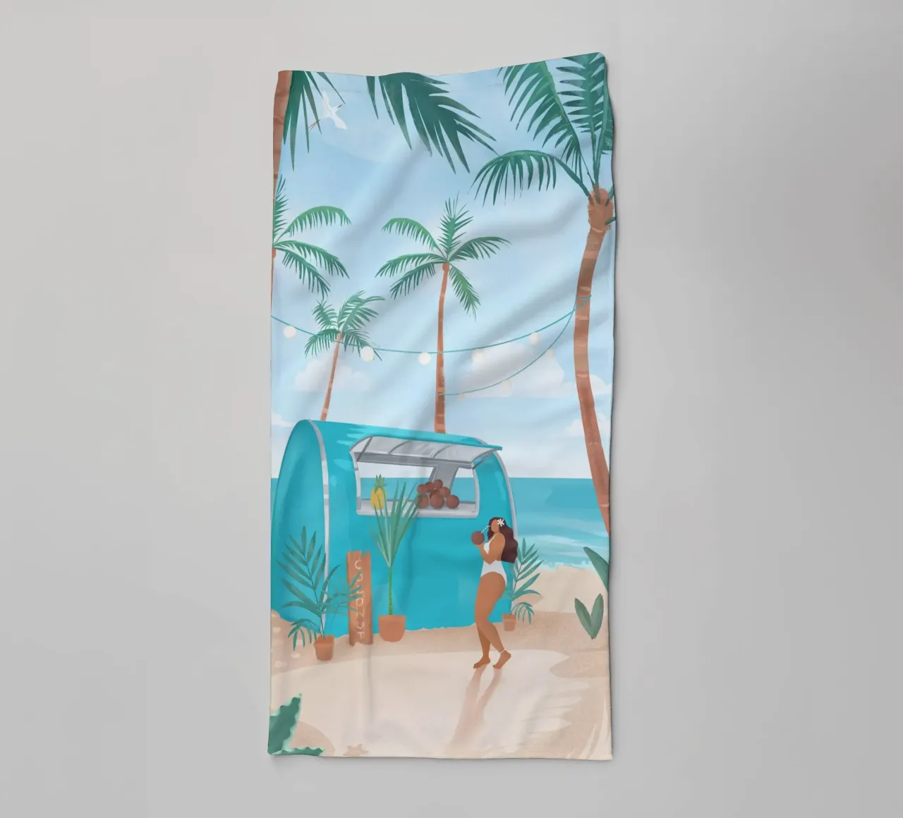 Bora Bora asciugamano da bagno da PetrArts