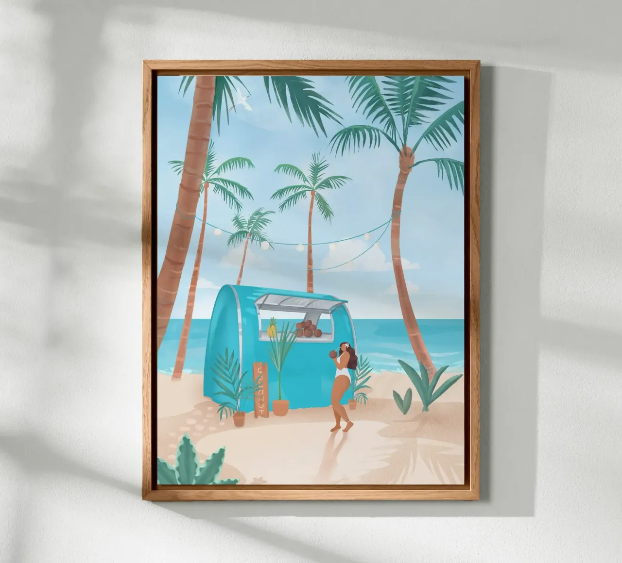 Bora Bora alluminio dibond da PetrArts