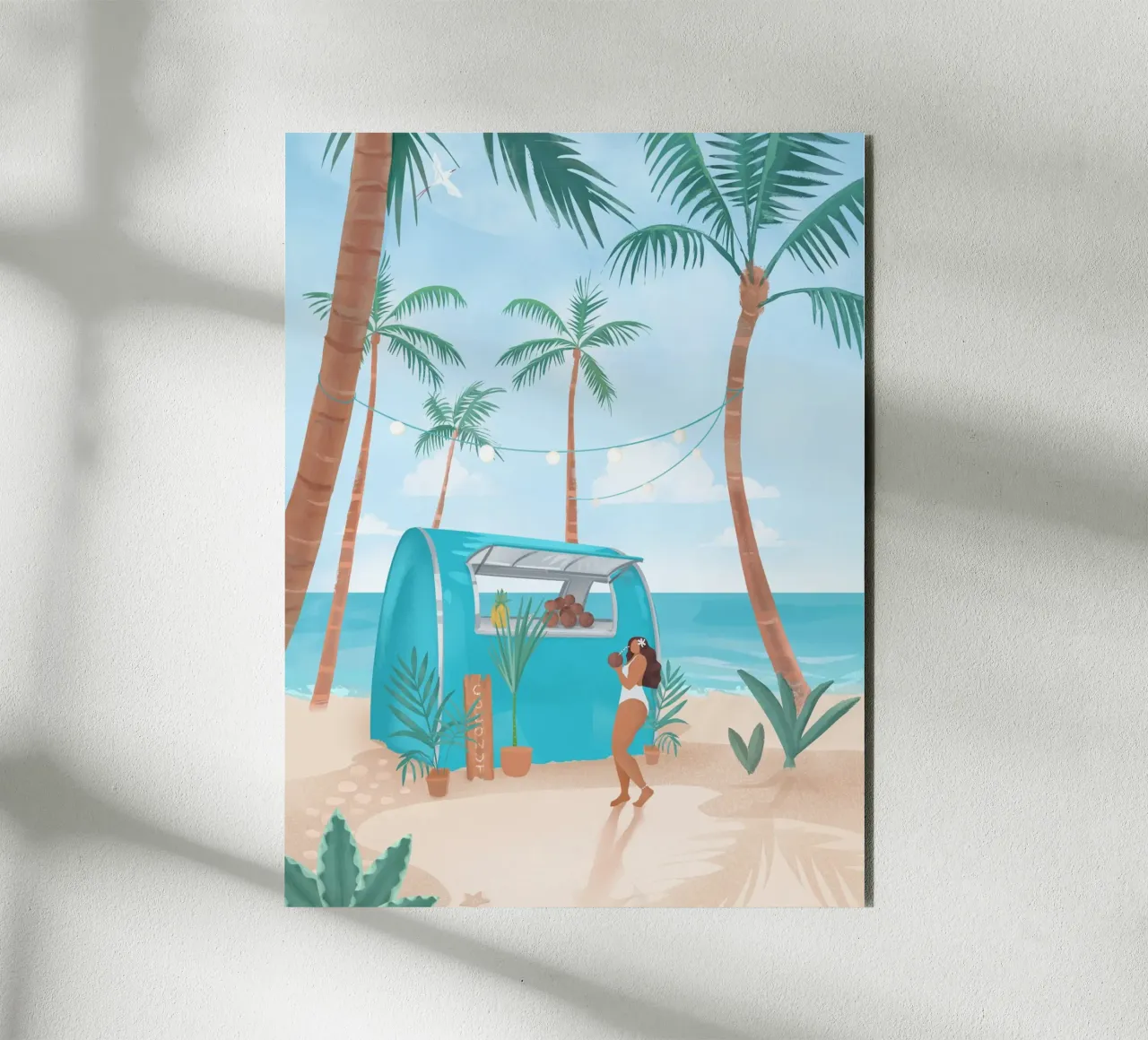 Bora Bora alluminio dibond da PetrArts