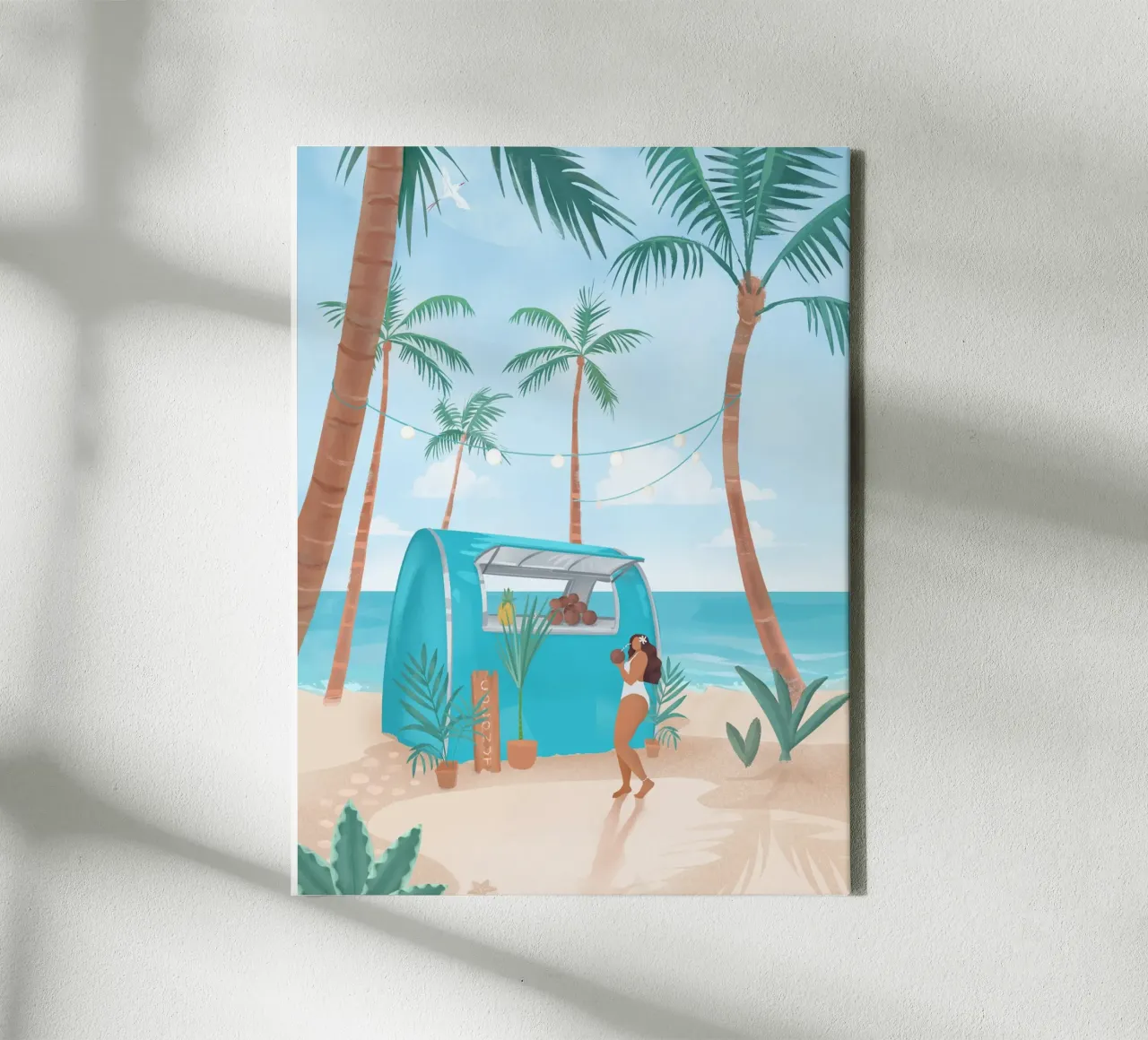 Bora Bora Leinwand von PetrArts