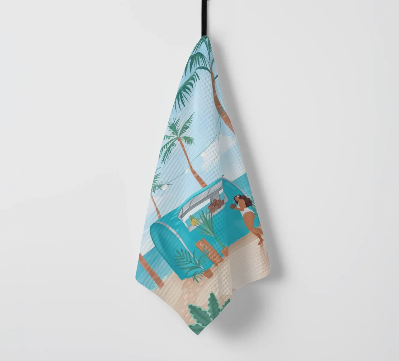Bora Bora canovaccio da cucina da PetrArts