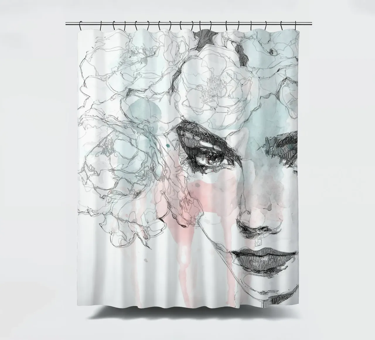 dada Duschvorhang von Giulio Iurissevich