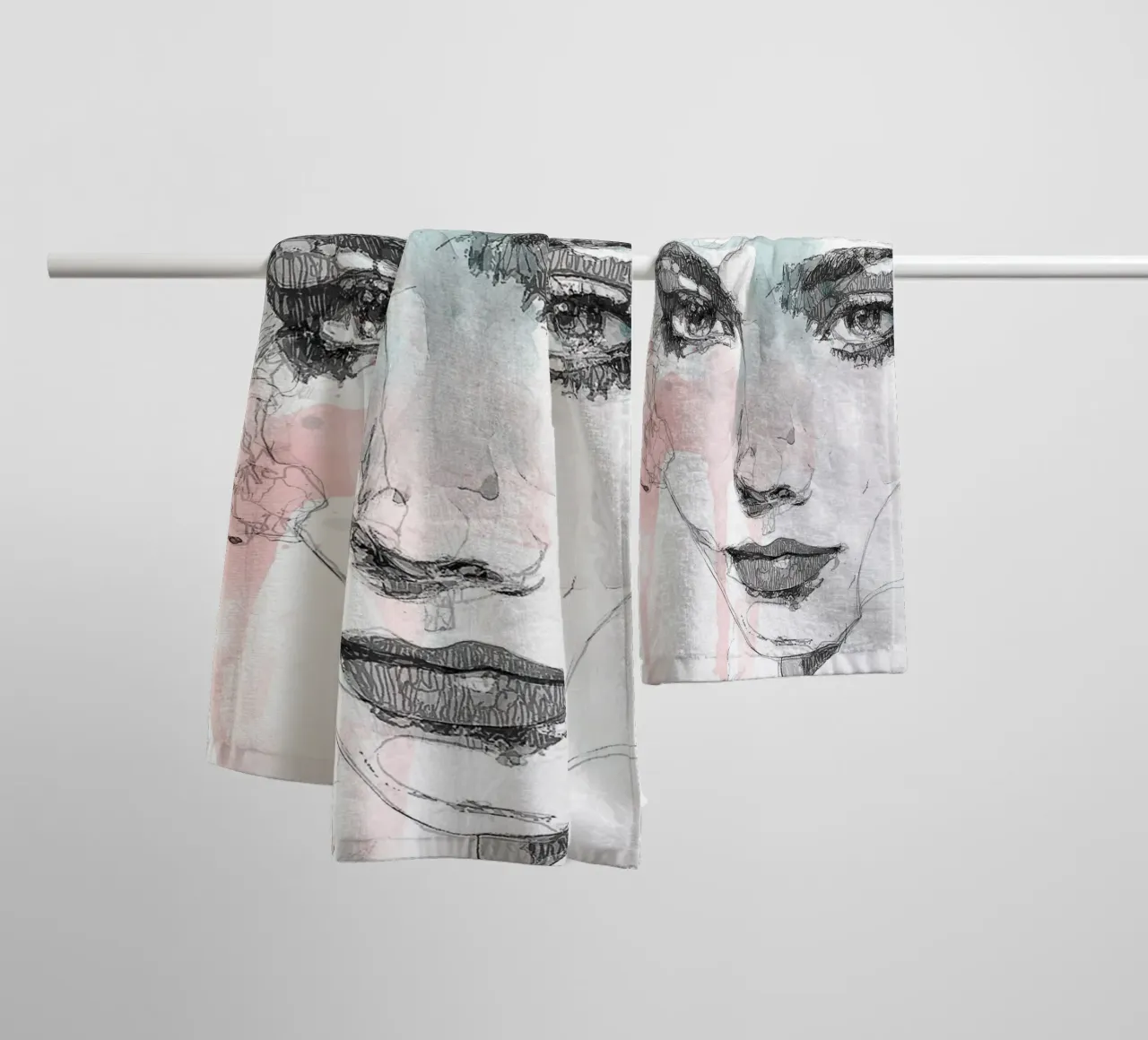 dada towel by Giulio Iurissevich