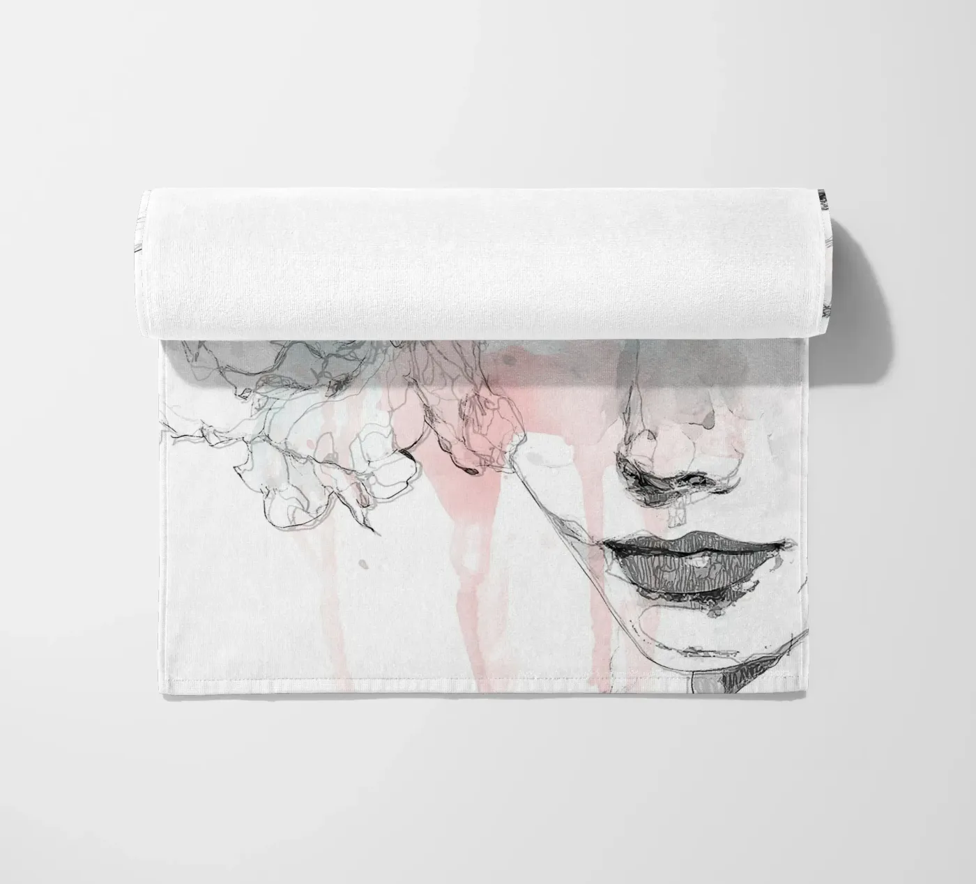dada strandhanddoek van Giulio Iurissevich