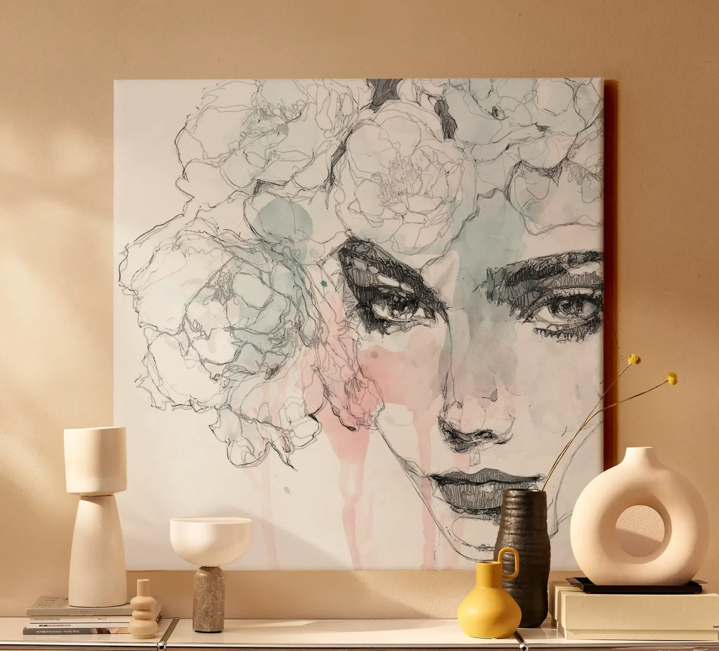 dada canvas by Giulio Iurissevich
