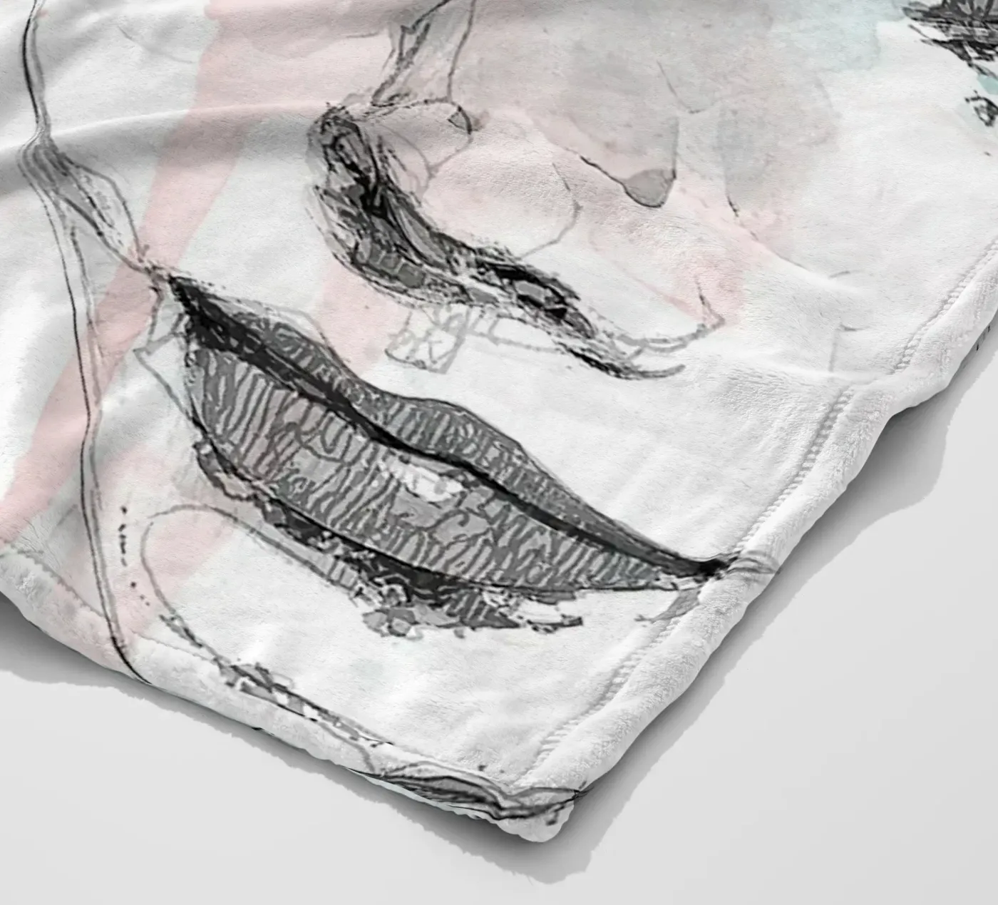 dada fleece blanket by Giulio Iurissevich