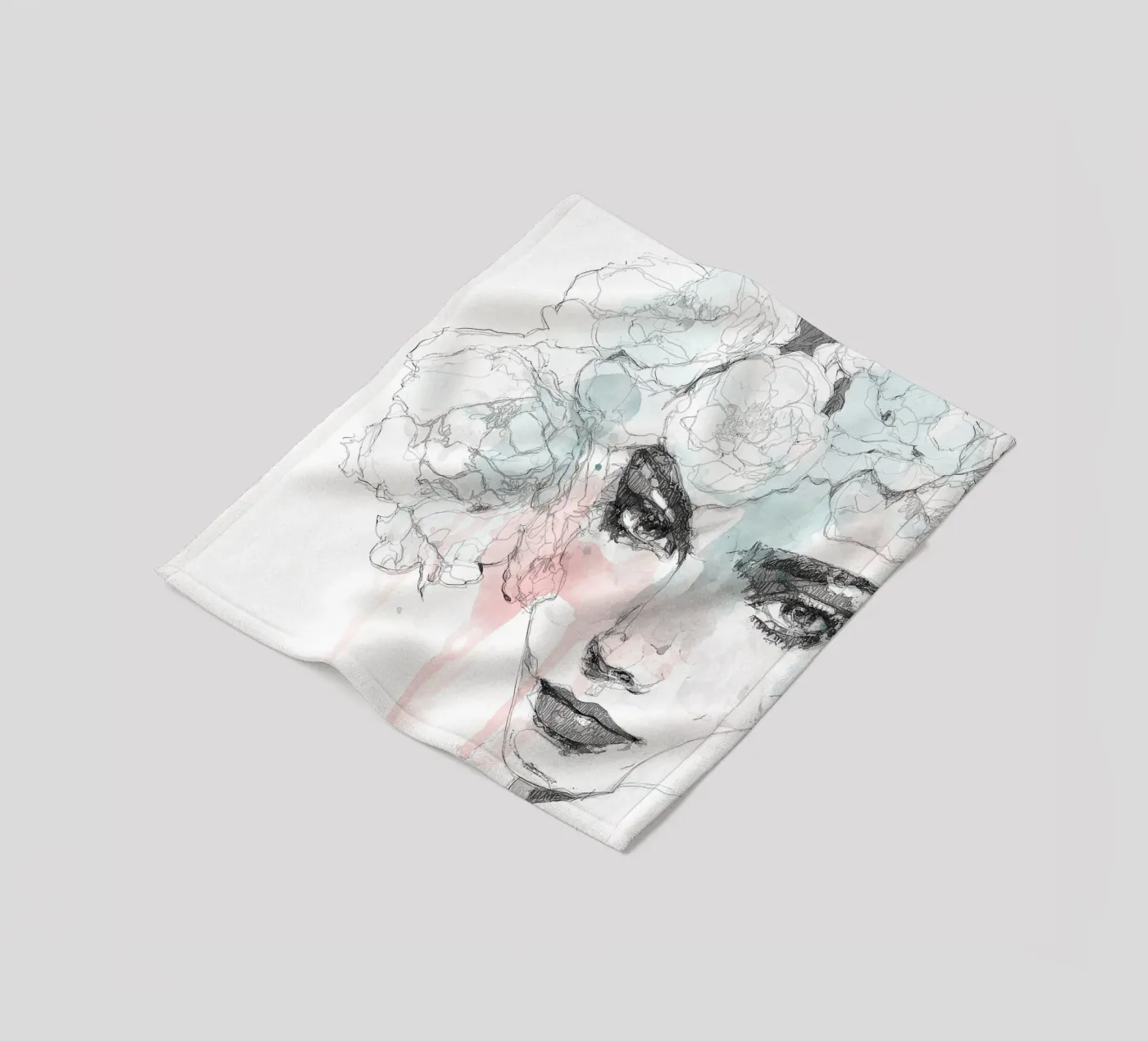 dada fleece blanket by Giulio Iurissevich
