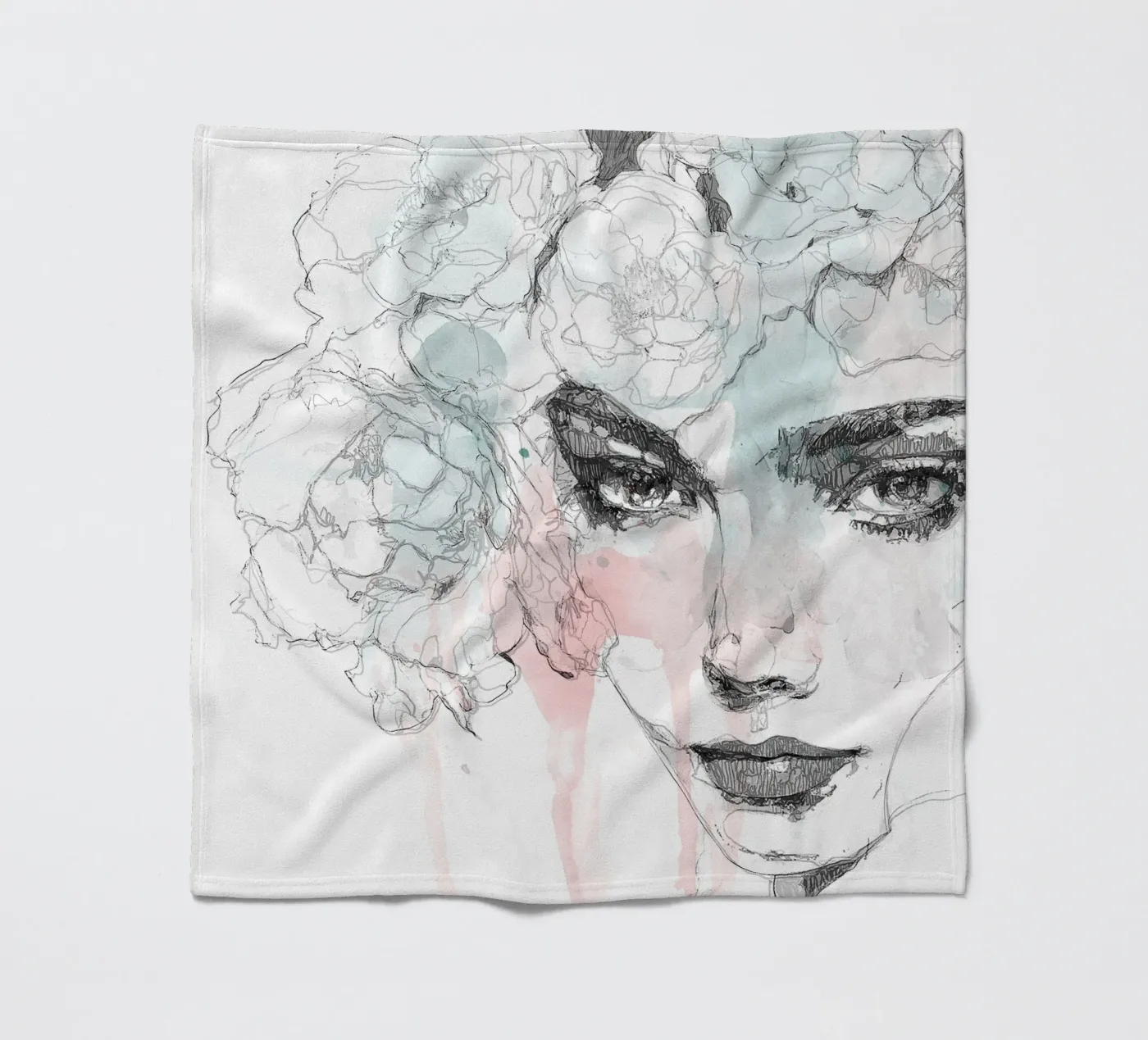 dada fleece blanket by Giulio Iurissevich