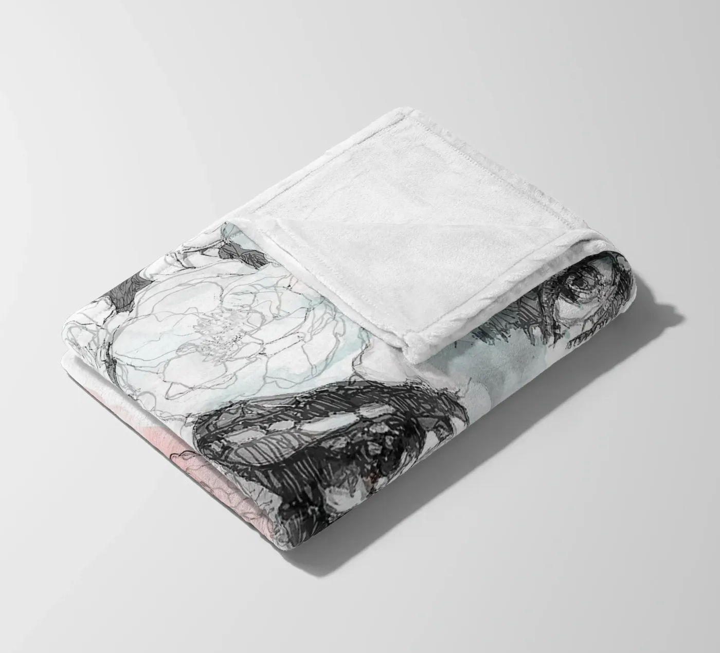 dada fleece blanket by Giulio Iurissevich
