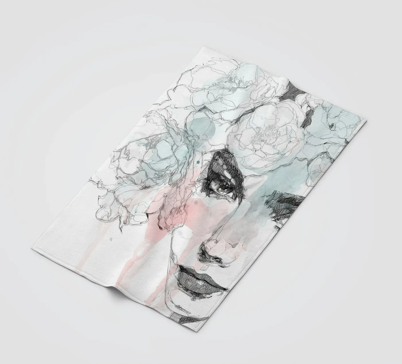 dada fleece blanket by Giulio Iurissevich