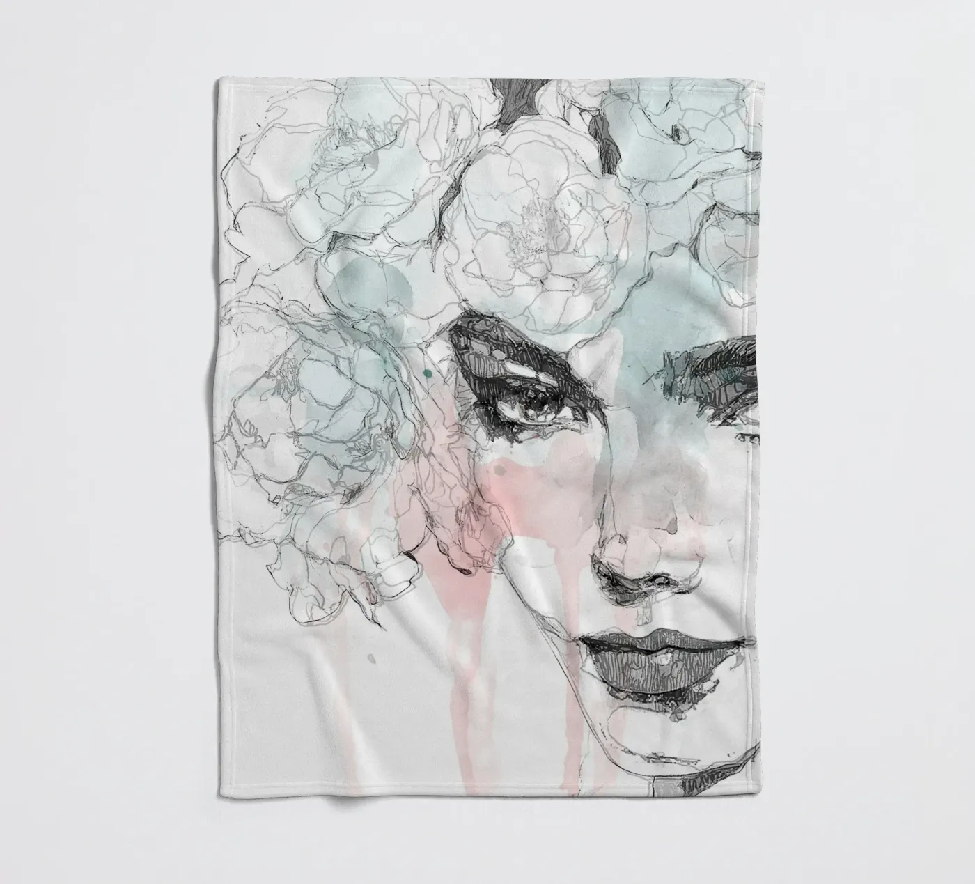 dada fleece blanket by Giulio Iurissevich