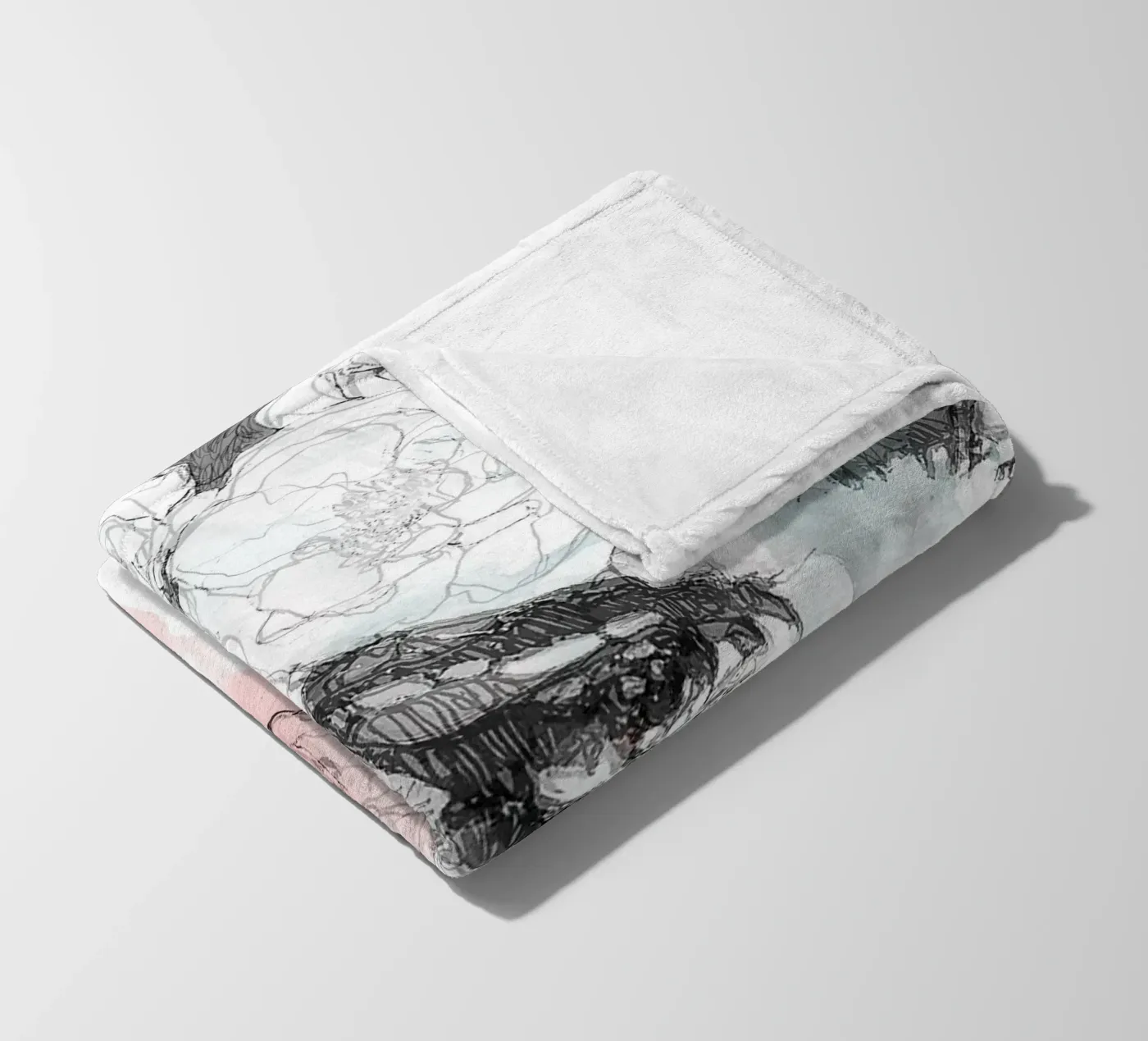 dada fleece blanket by Giulio Iurissevich