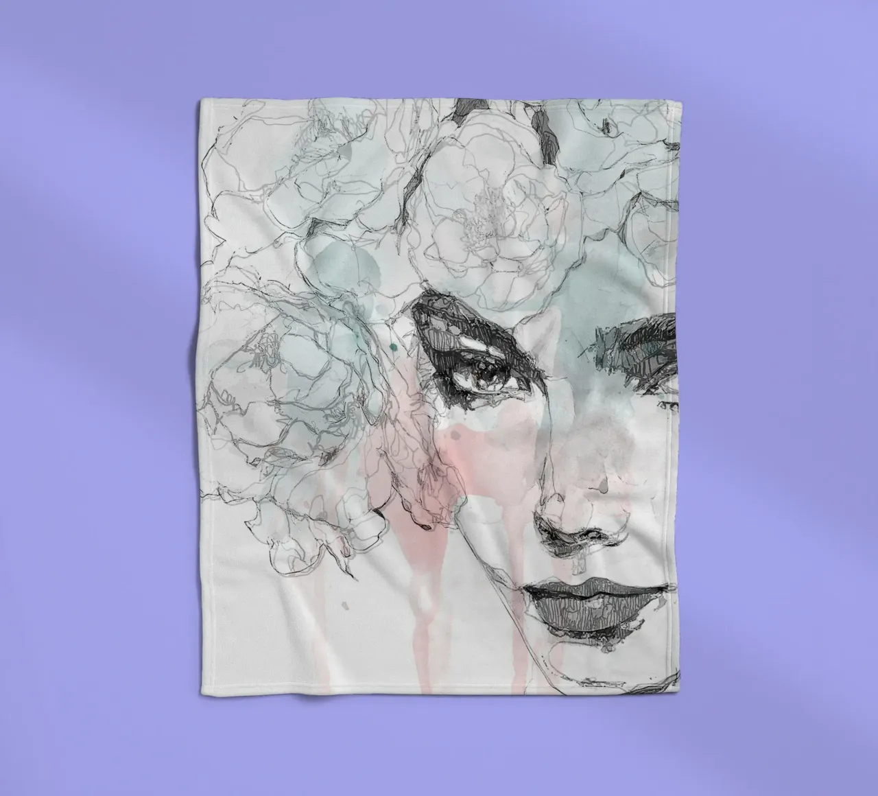 dada fleecedeken van Giulio Iurissevich