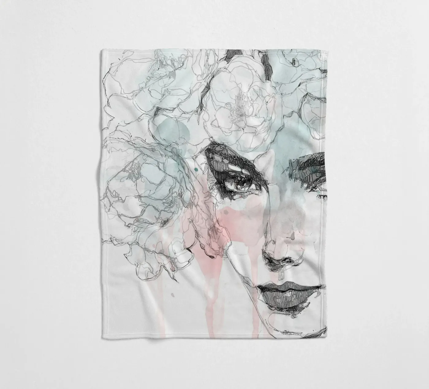 dada fleece blanket by Giulio Iurissevich