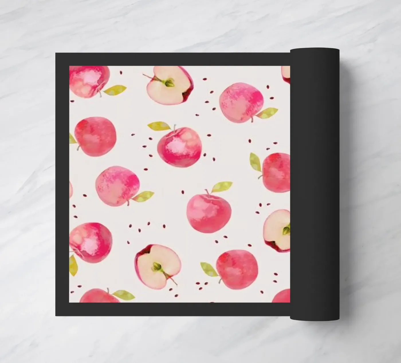 Apple doormat by Kind of Style