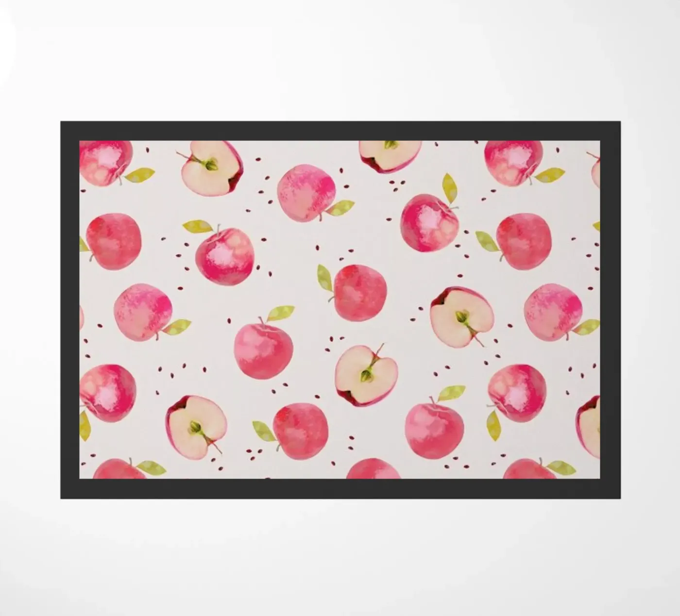 Apple doormat by Kind of Style