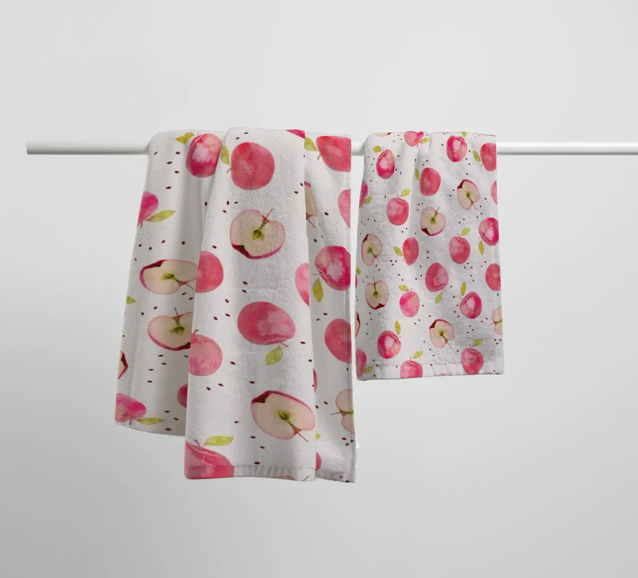 Apple toalla de baño de Kind of Style