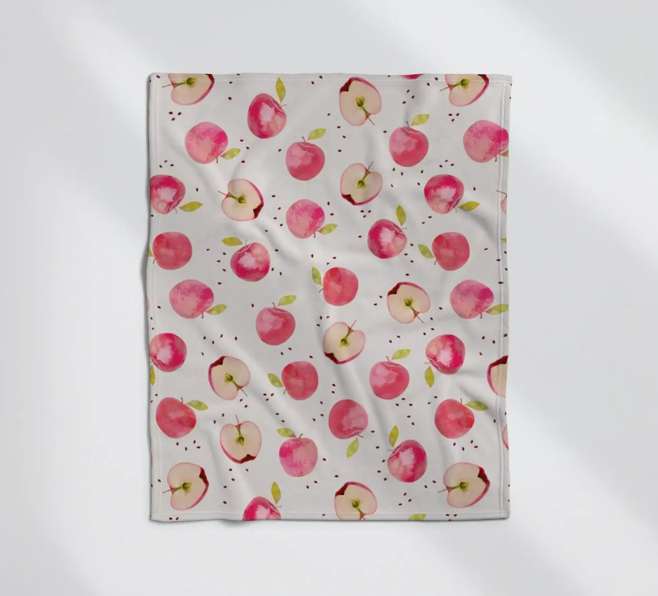 Apple fleecedeken van Kind of Style