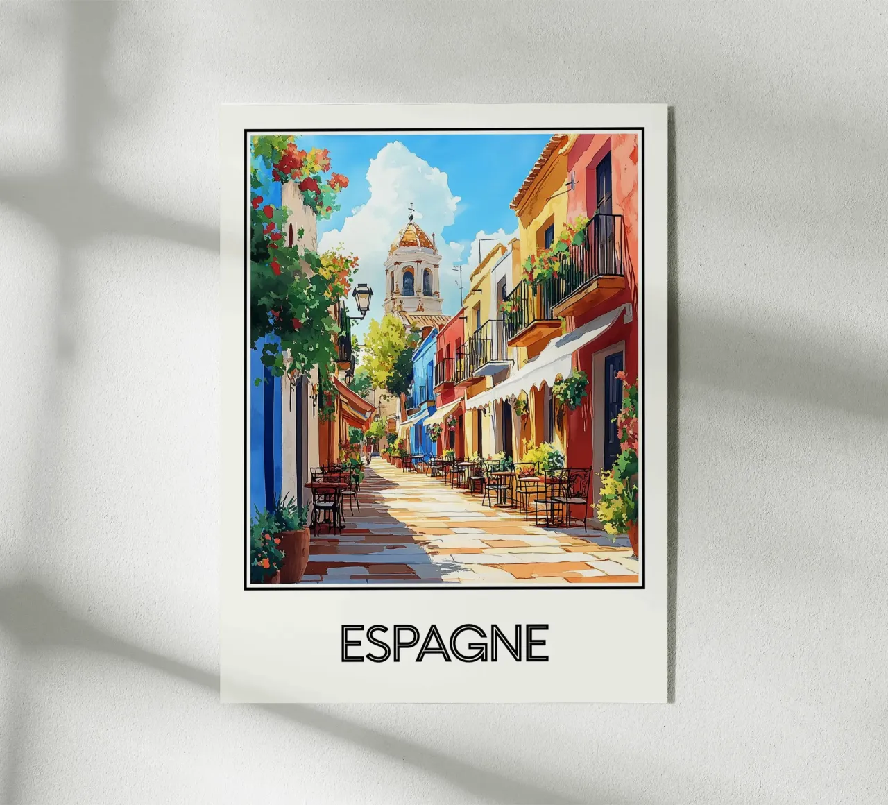 Affiche Espagne plexiglass da Frame the World