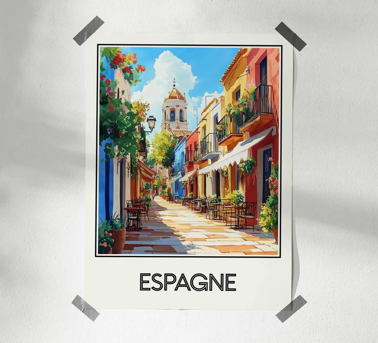 Spagna poster da Frame the World