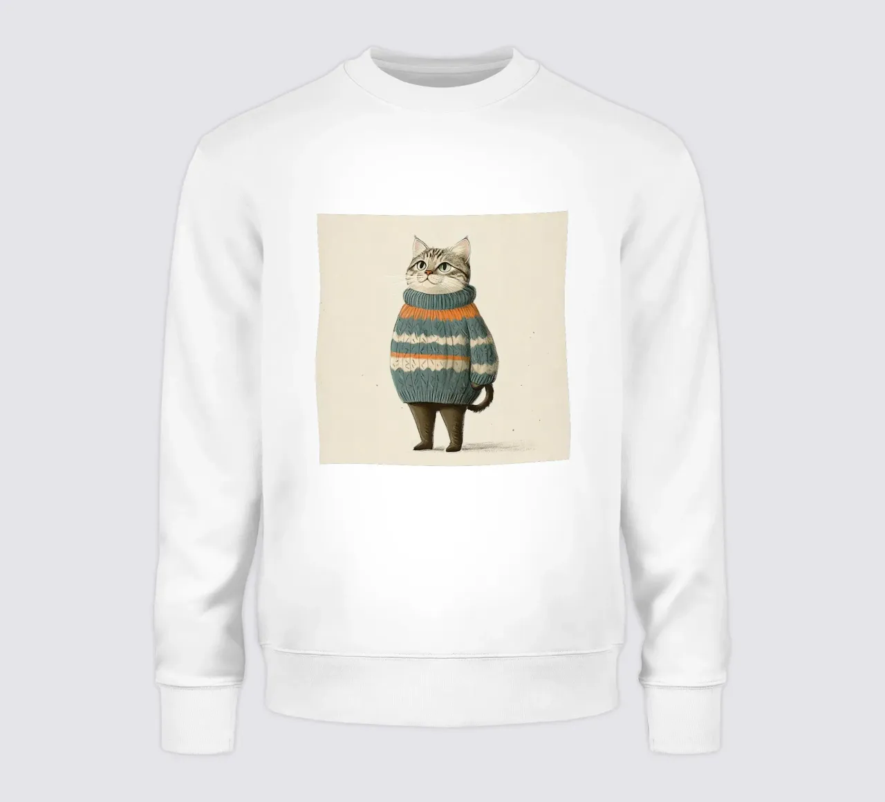 Happy Cat felpa da NORDLICHT DESIGNS