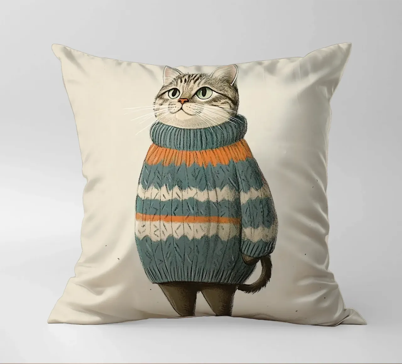 Happy Cat cuscino da NORDLICHT DESIGNS