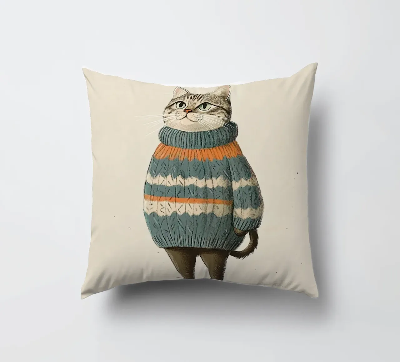 Happy Cat cuscino da NORDLICHT DESIGNS