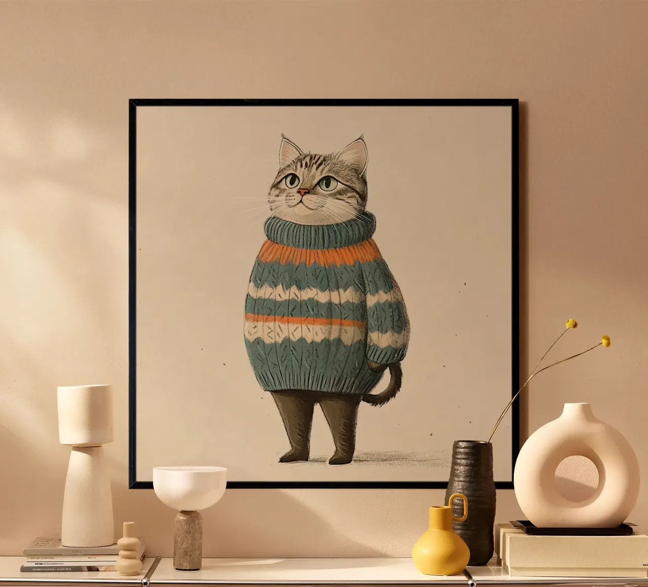 Happy Cat carta hahnemühle da NORDLICHT DESIGNS