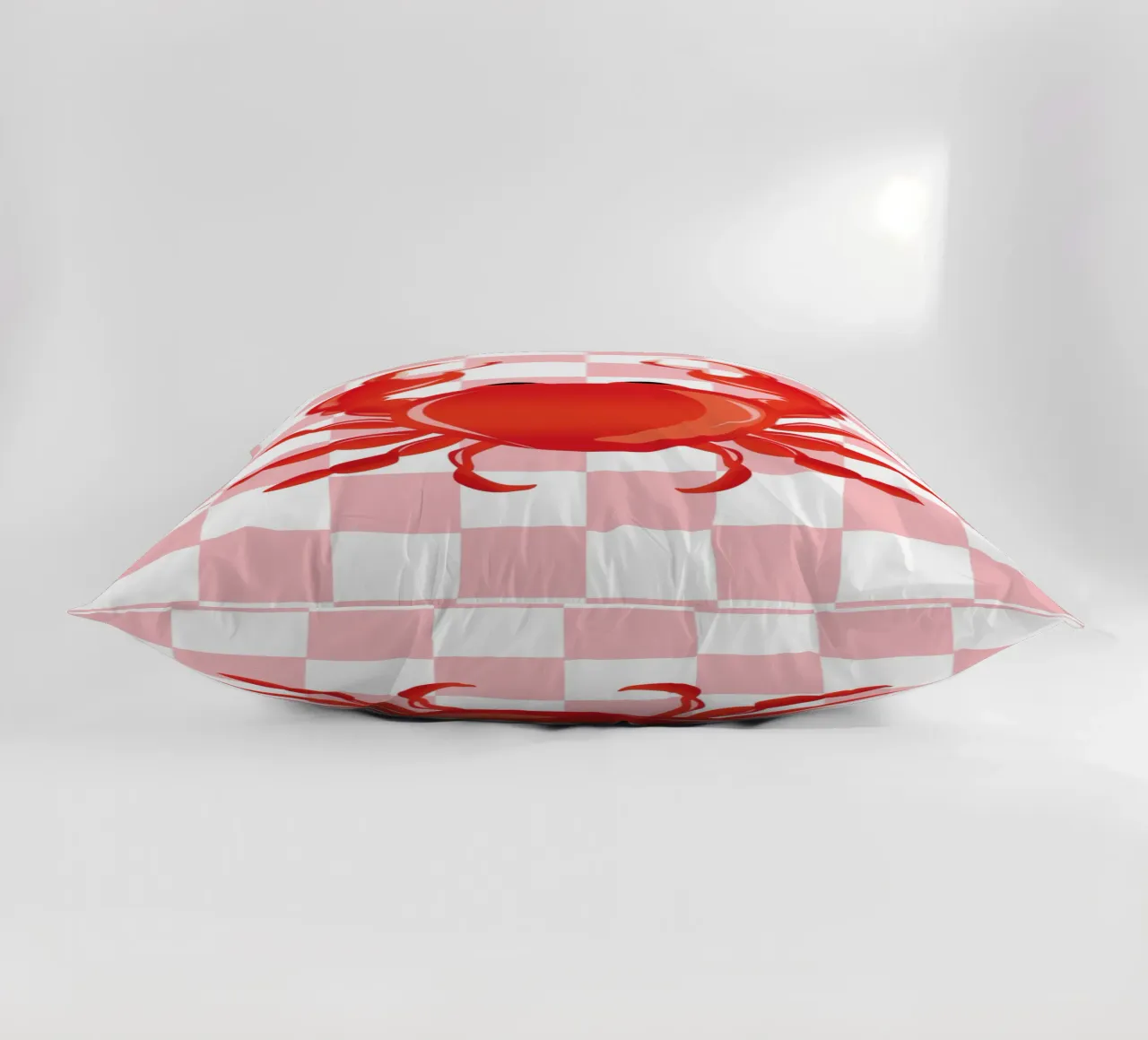 bright red crab cuscino da ramosashop