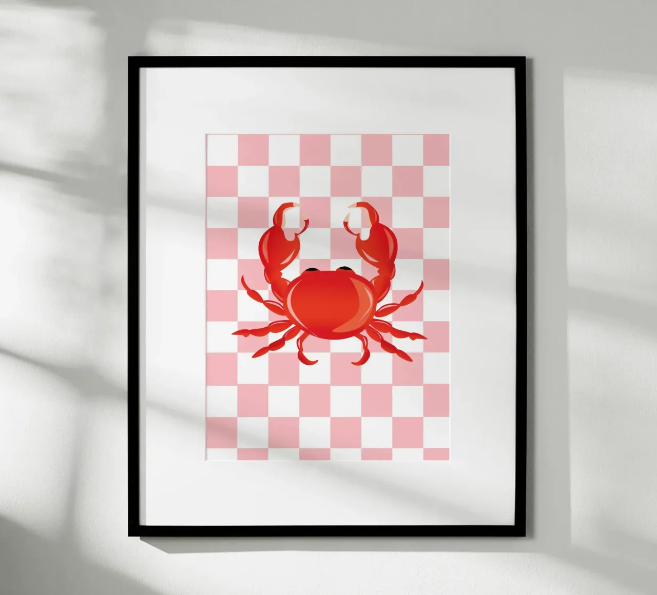 bright red crab carta hahnemühle da ramosashop