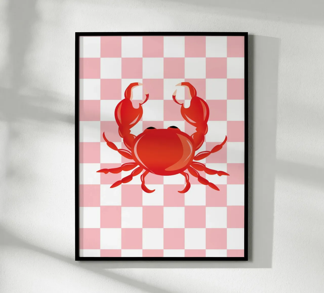 bright red crab carta hahnemühle da ramosashop