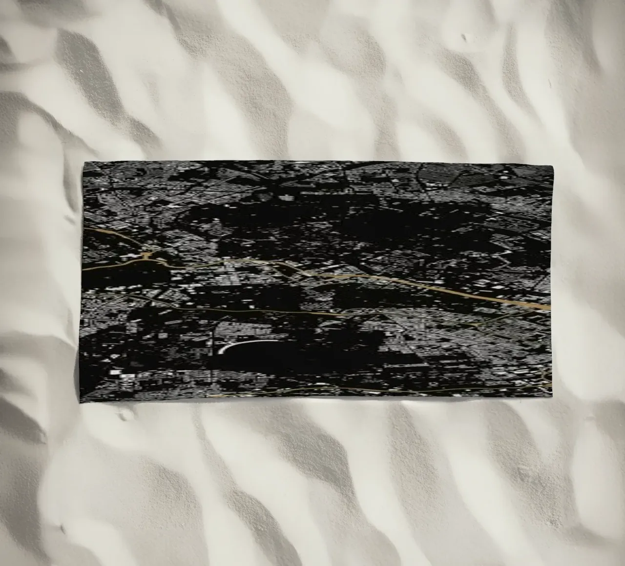 Berlin Brown telo mare da Urban Maps