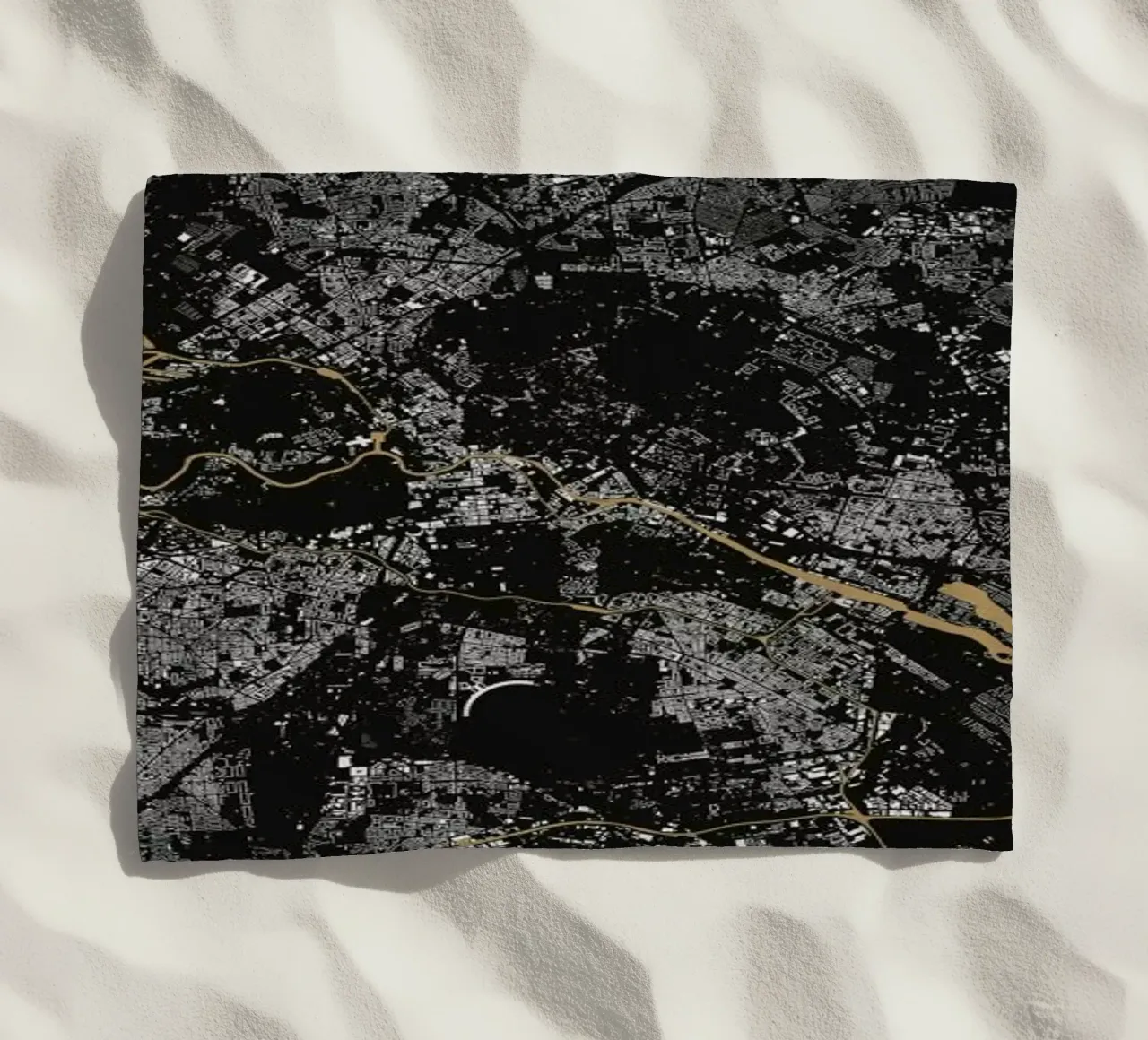 Berlin Brown telo mare da Urban Maps