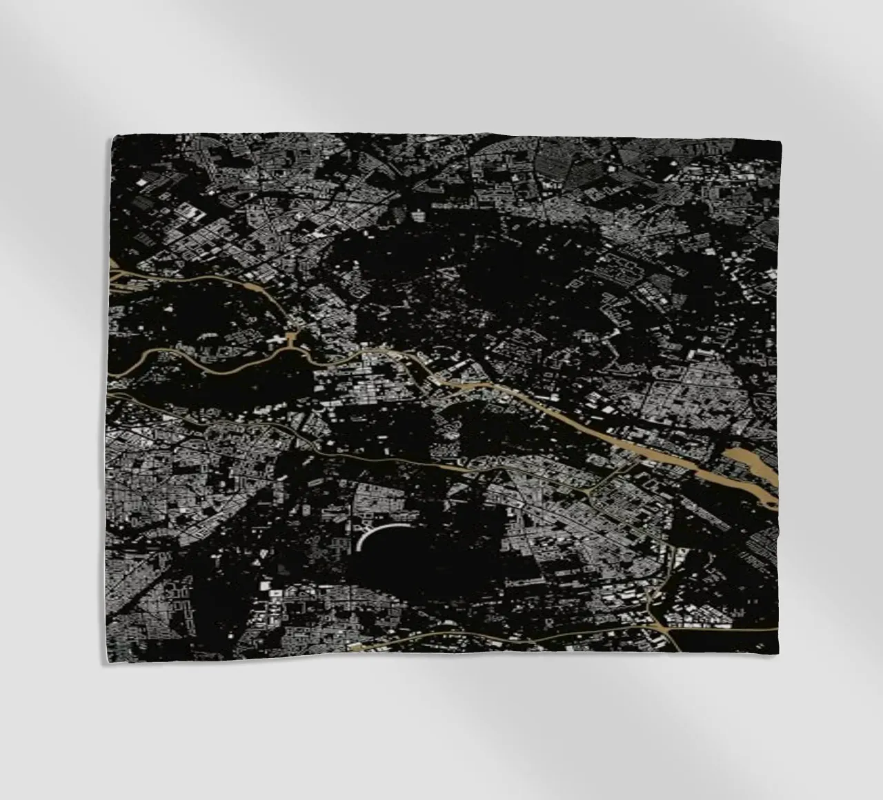 Berlin Brown telo mare da Urban Maps