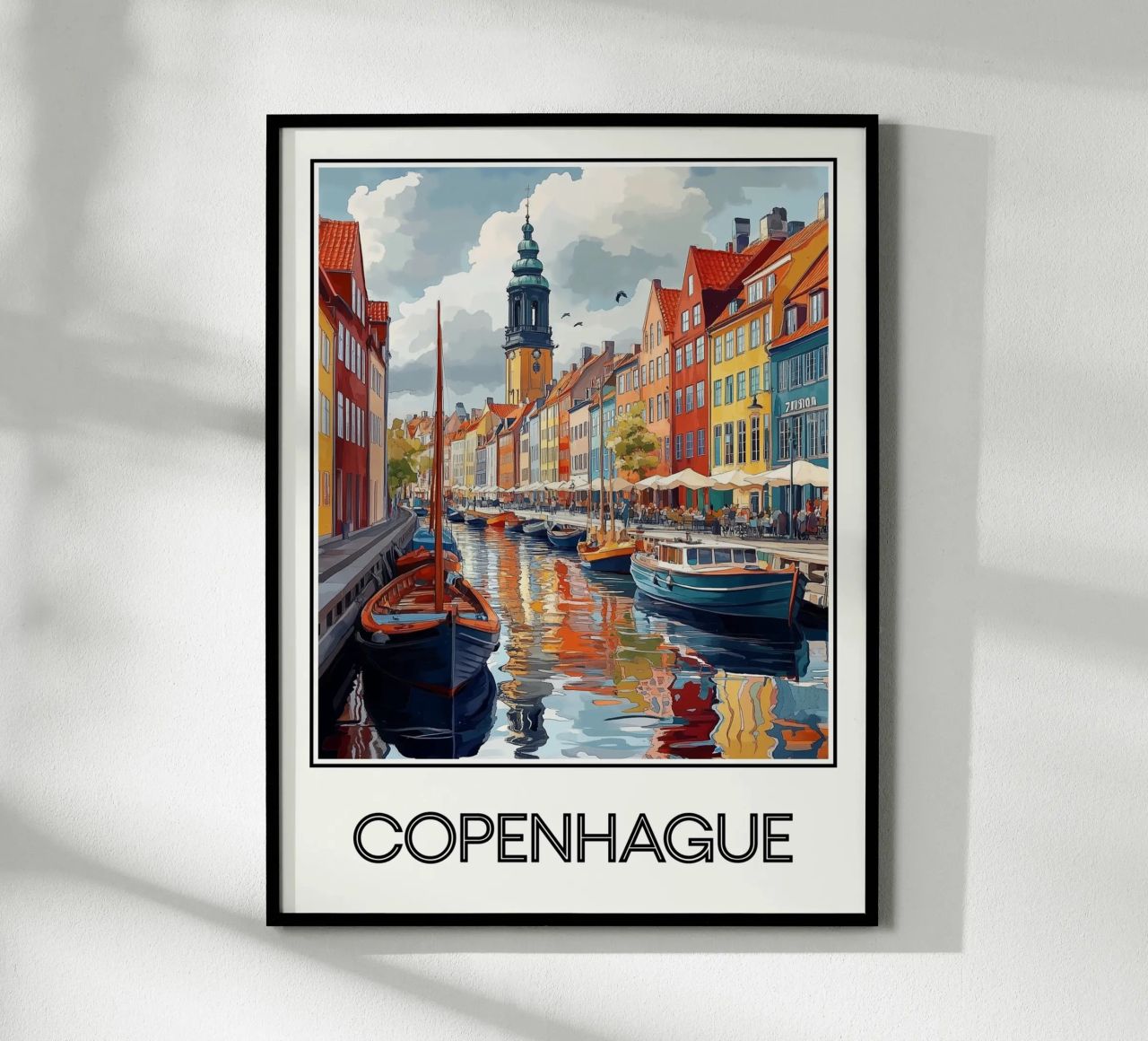 Copenaghen poster da Frame the World