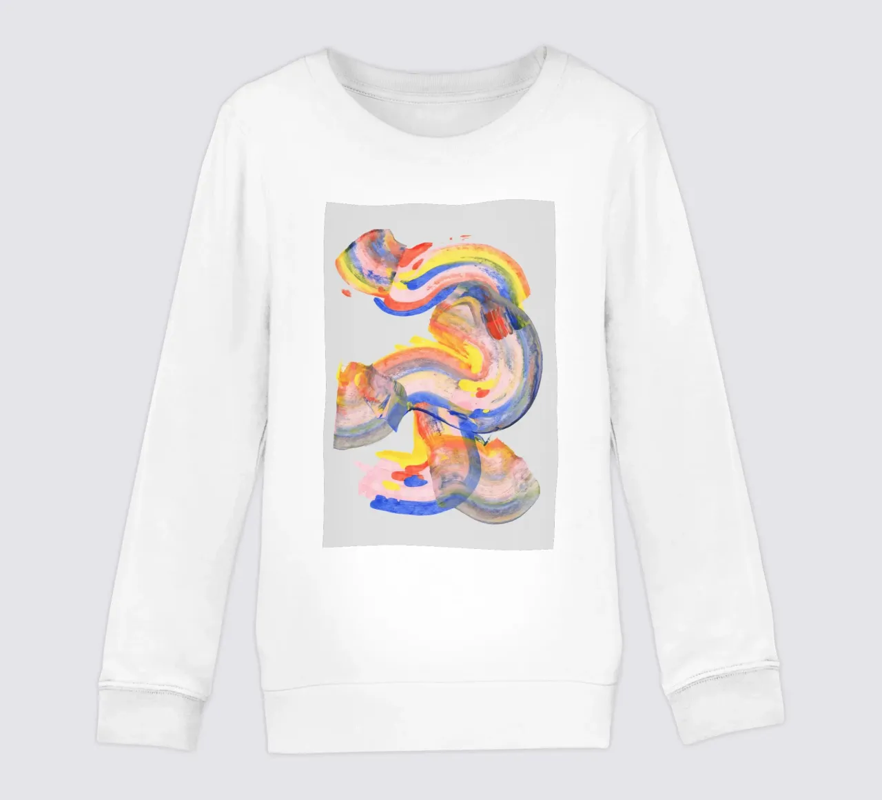 Abstrakt felpa bambino da NORDLICHT DESIGNS