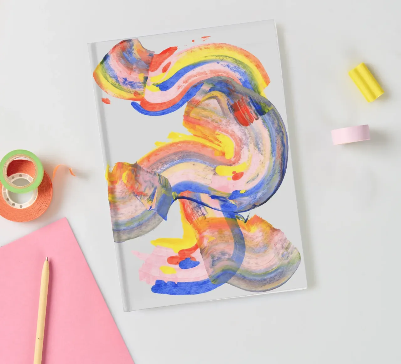 Abstrakt notebook by NORDLICHT DESIGNS