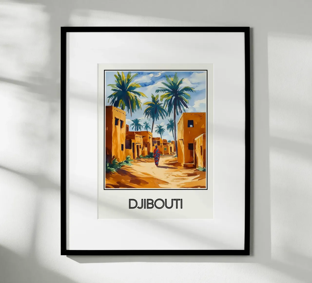 Gibuti poster da Frame the World