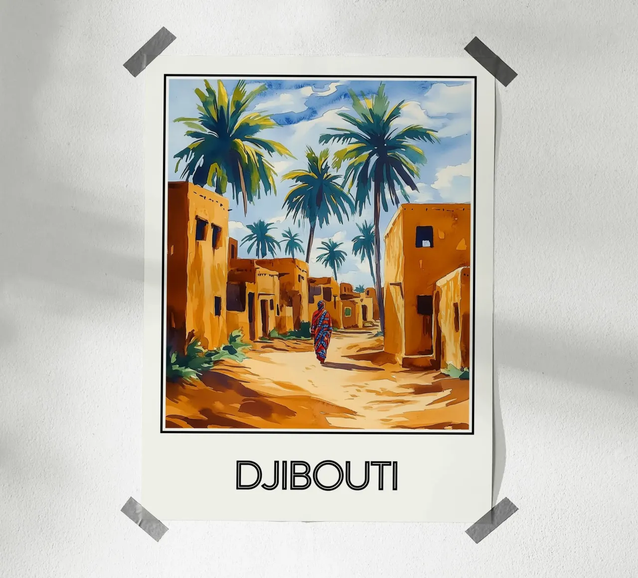 Gibuti poster da Frame the World