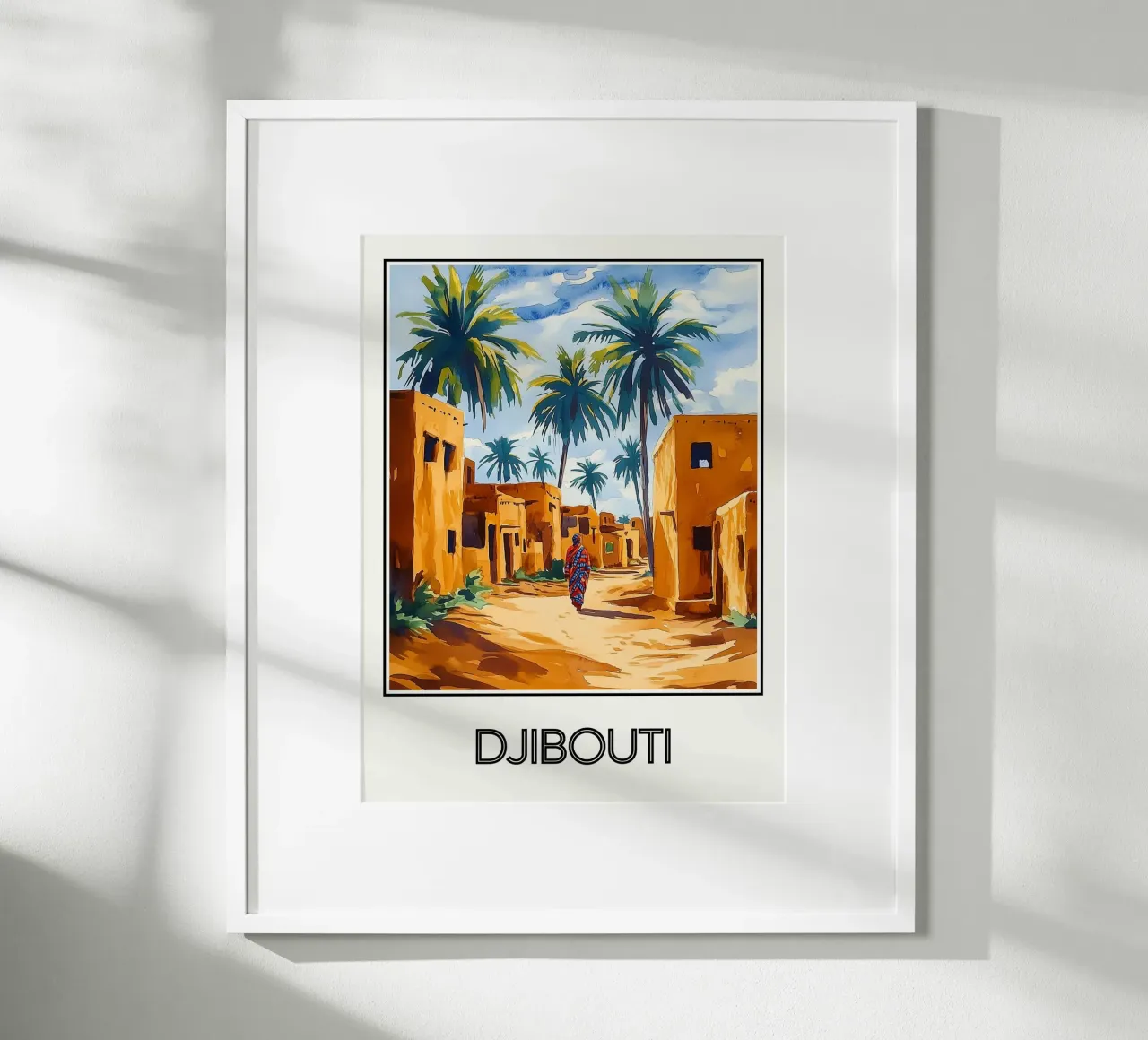 Gibuti poster da Frame the World