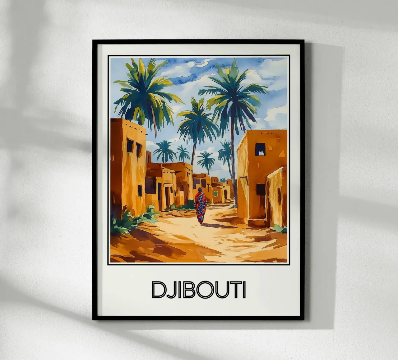 Gibuti poster da Frame the World