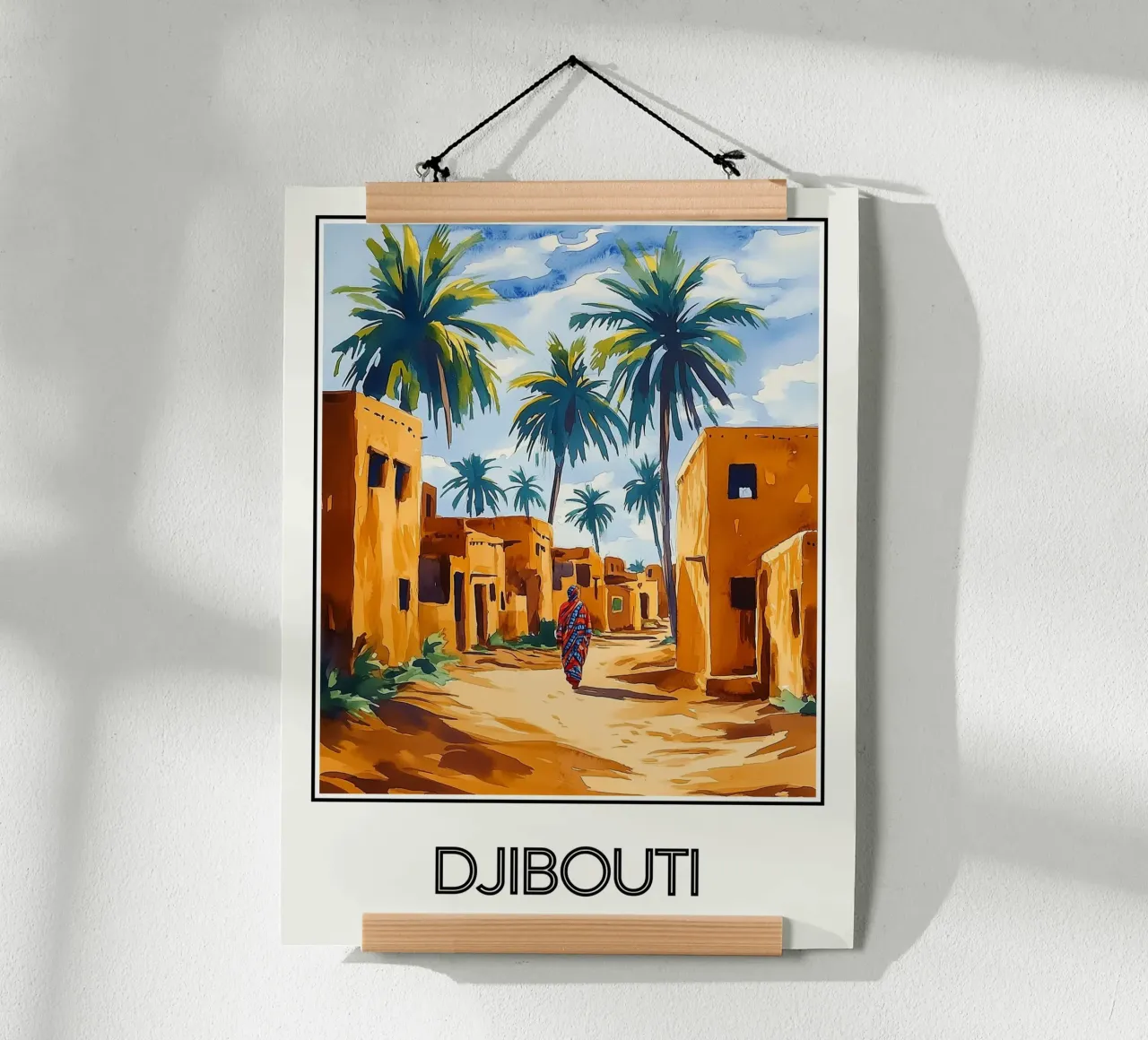 Gibuti poster da Frame the World