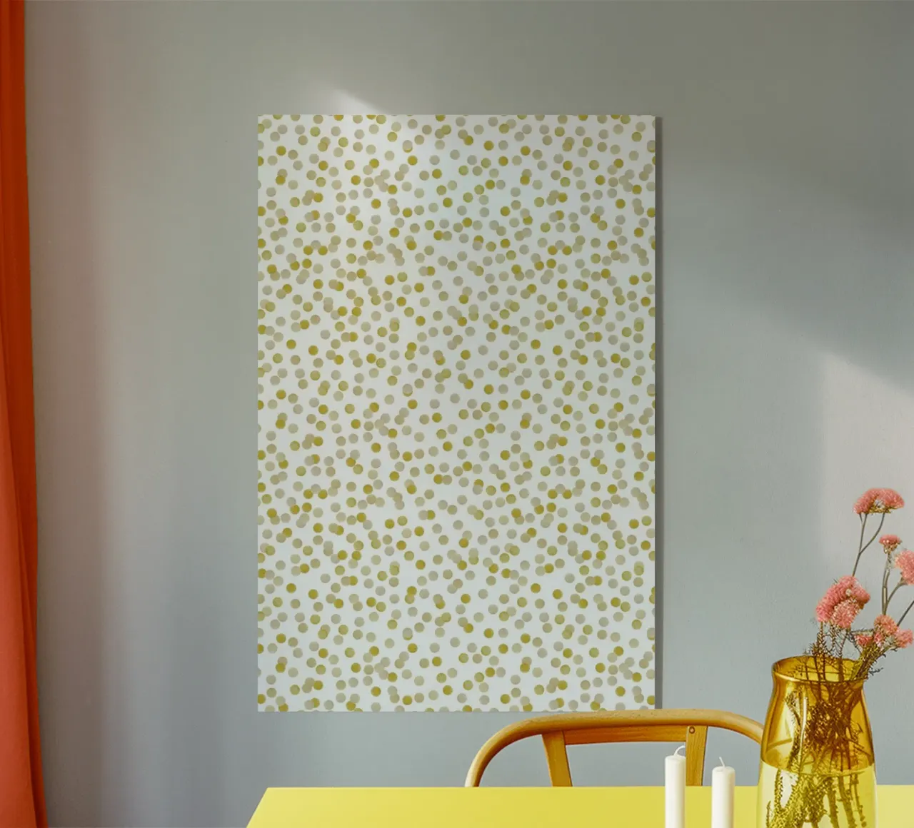 Gold Confetti plexiglass da Kind of Style